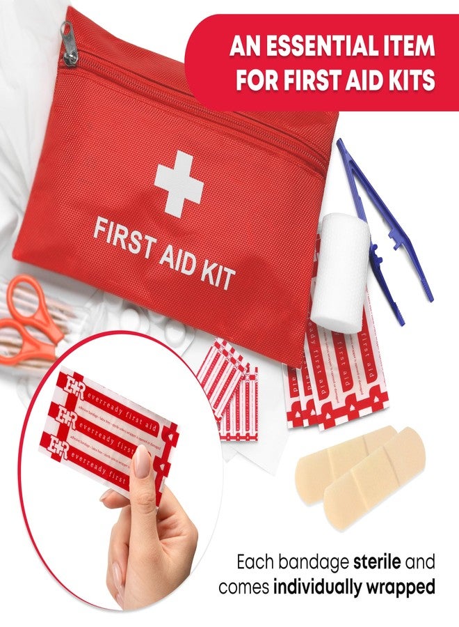 إيفر ريدي فيرست آيد ضمادات لاصقة عالية الجودة من إيفر ريدي للإسعافات الأولية، عبوة متنوعة من 280 ضمادة مختلفة، 280 ضمادة (عبوة واحدة) - Image 3